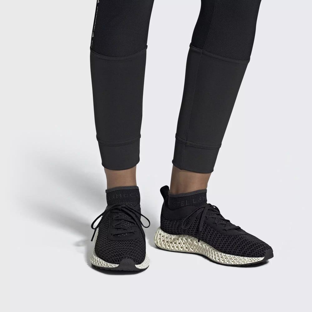 Adidas Alphaedge 4D Tenis Para Correr Negros Para Mujer (MX-77499)